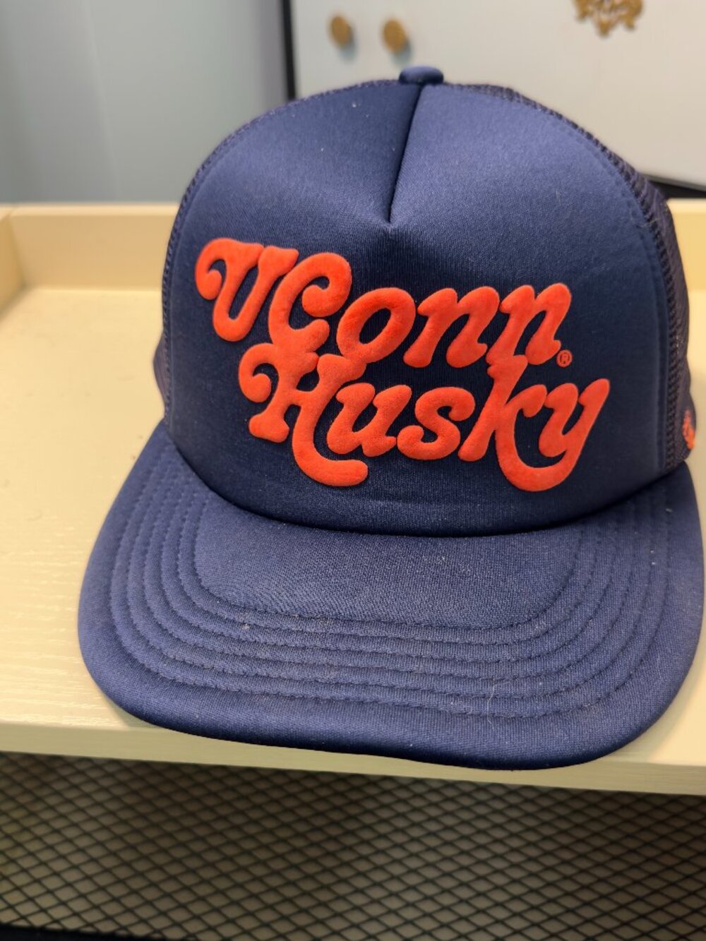 Homefield UConn Husky Retro Foam Trucker Hat Snapback